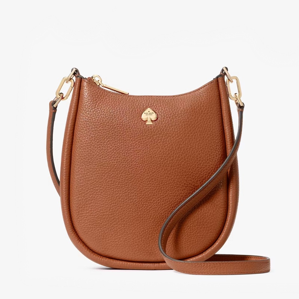 ♠️Kate Spade Kayla Swingpack Crossbody Bag, Warm Gingerbread Brown NEW NWT